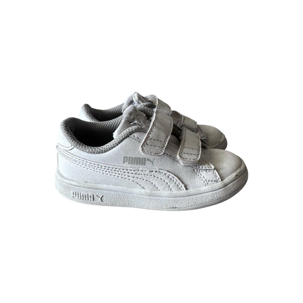 Puma White Shoes Boys Size 7
